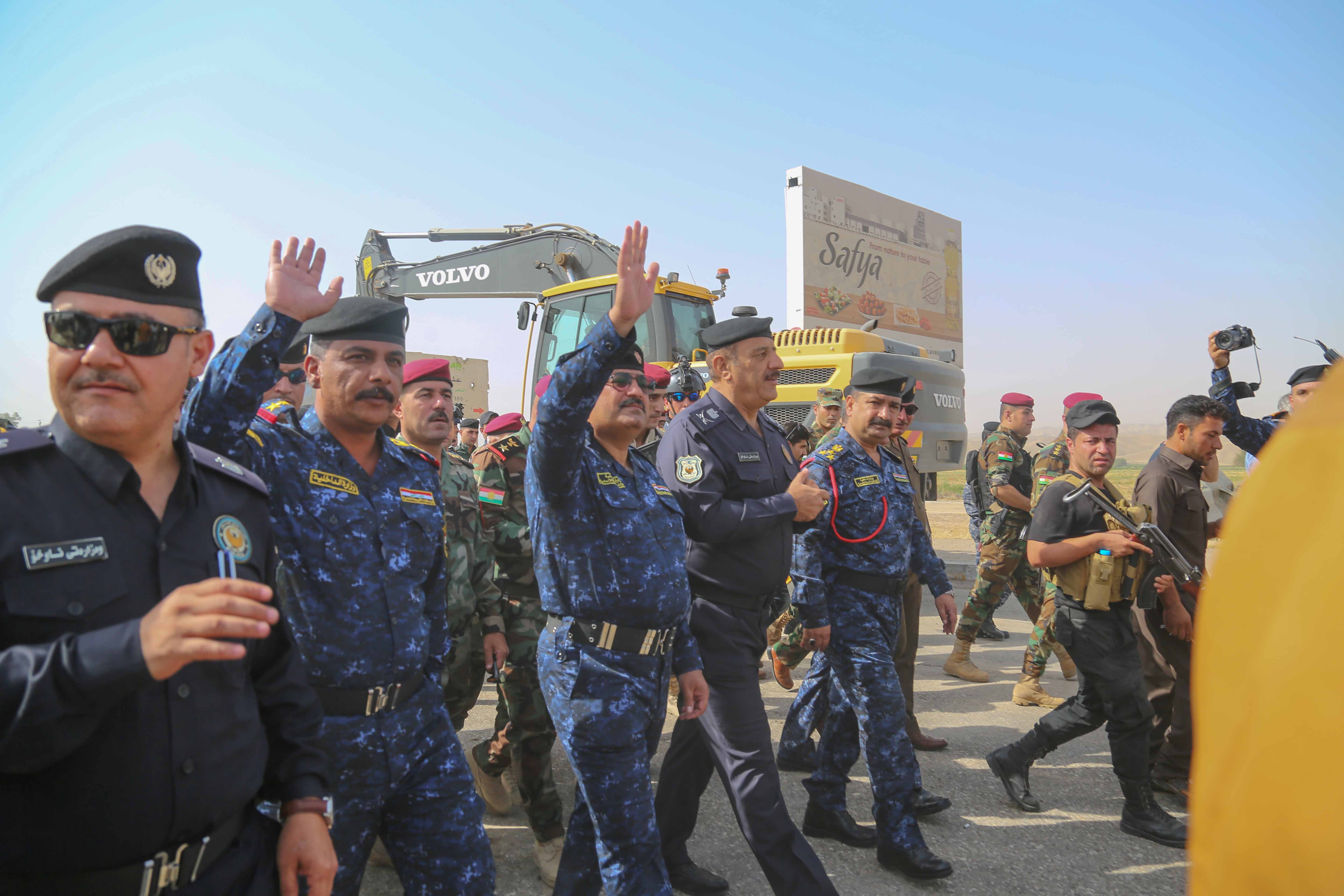 The Erbil-Kirkuk highway was officially reopened on Aug. 19 morning after 10 months of shutting down. (Photo: Kurdistan 24/Shvan Harki)